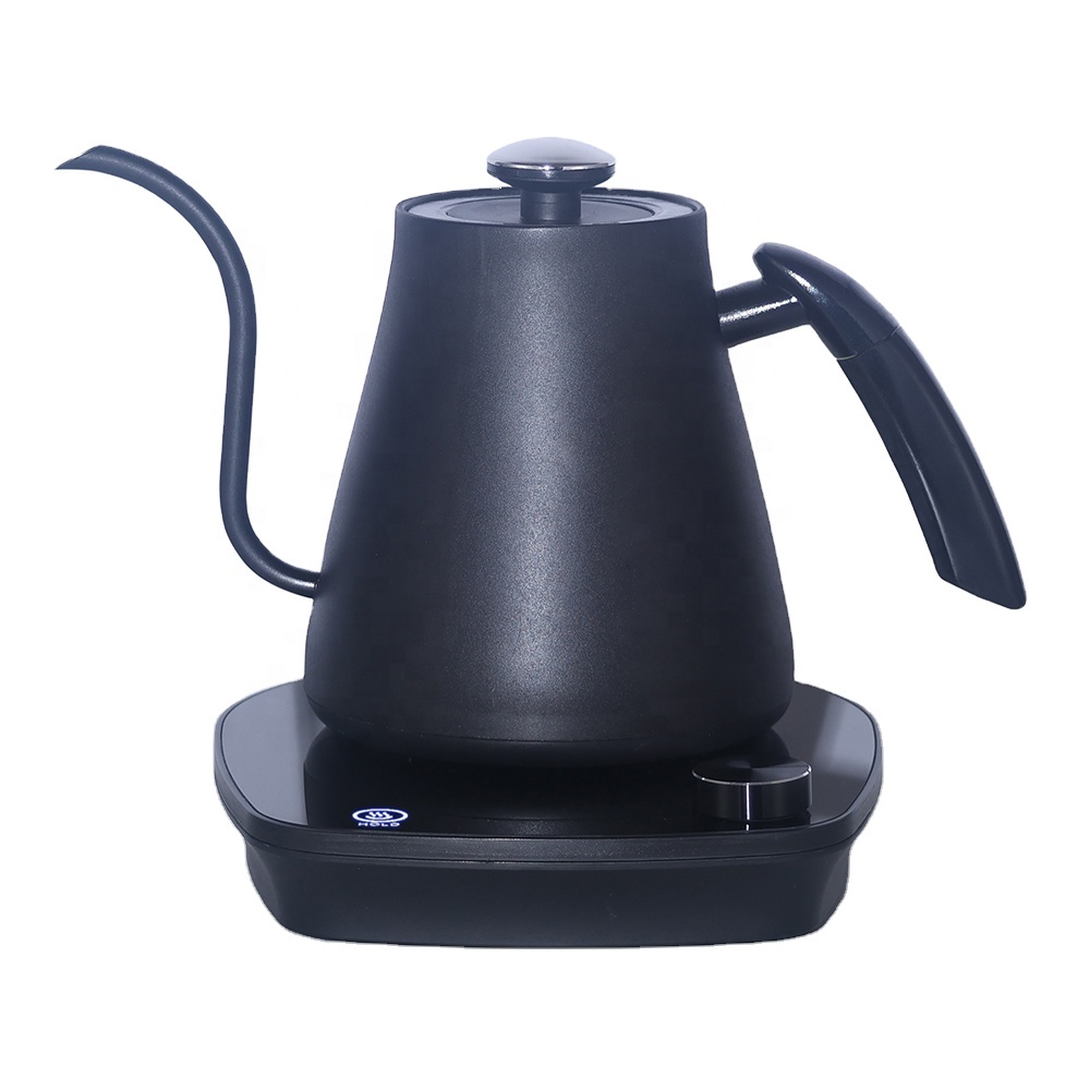 Electric Kettle Temperature Control - 스마트 우드 그레인 전기 구스넥 주전자,
