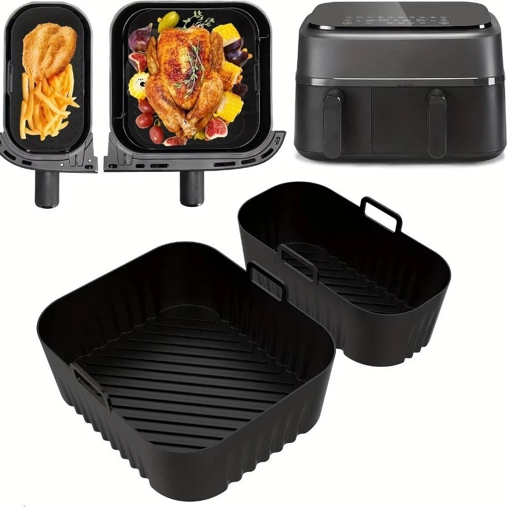 Air Fryer Silicone Pot Liner - 6L/3L 에어프라이어 라이너 논스틱 재사용 가능