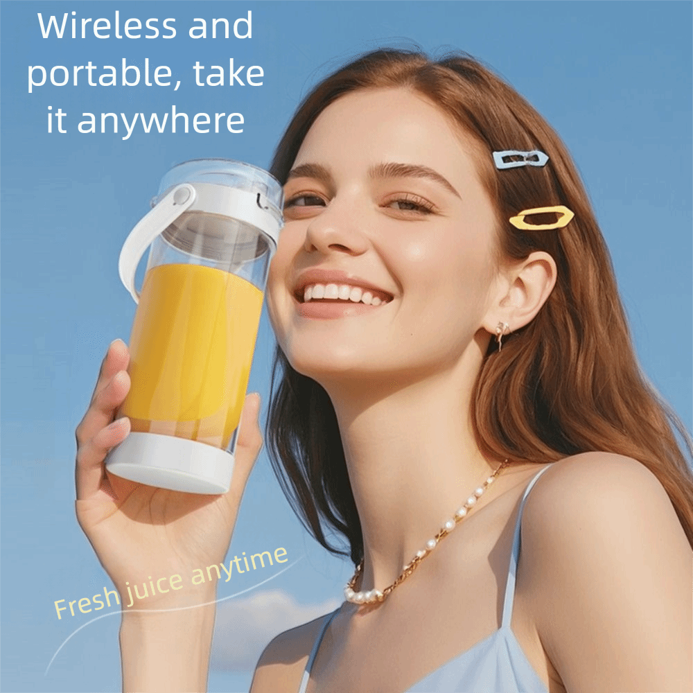 Portable Blender Usb Rechargeable - 600ML 용량 휴대용 블렌더 신선한 과일