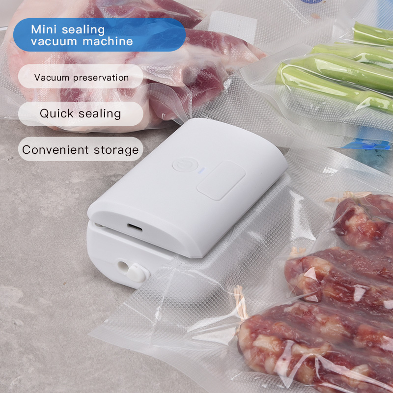 Food Vacuum Sealer Machine - 미니 휴대용 진공 펌프 포장 기계
