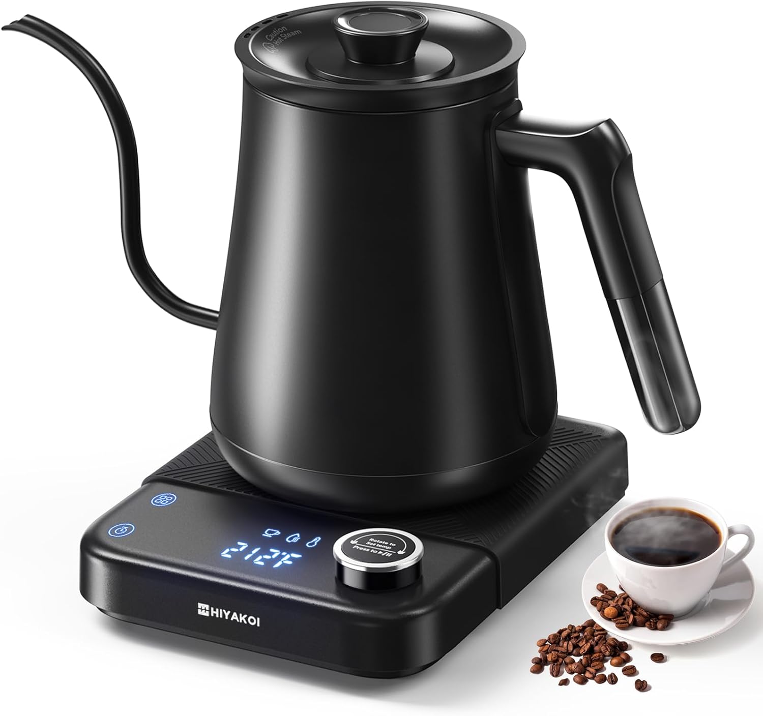 Electric Kettle Temperature Control - 구즈넥 전기 주전자 ±1도 정밀 온도조절