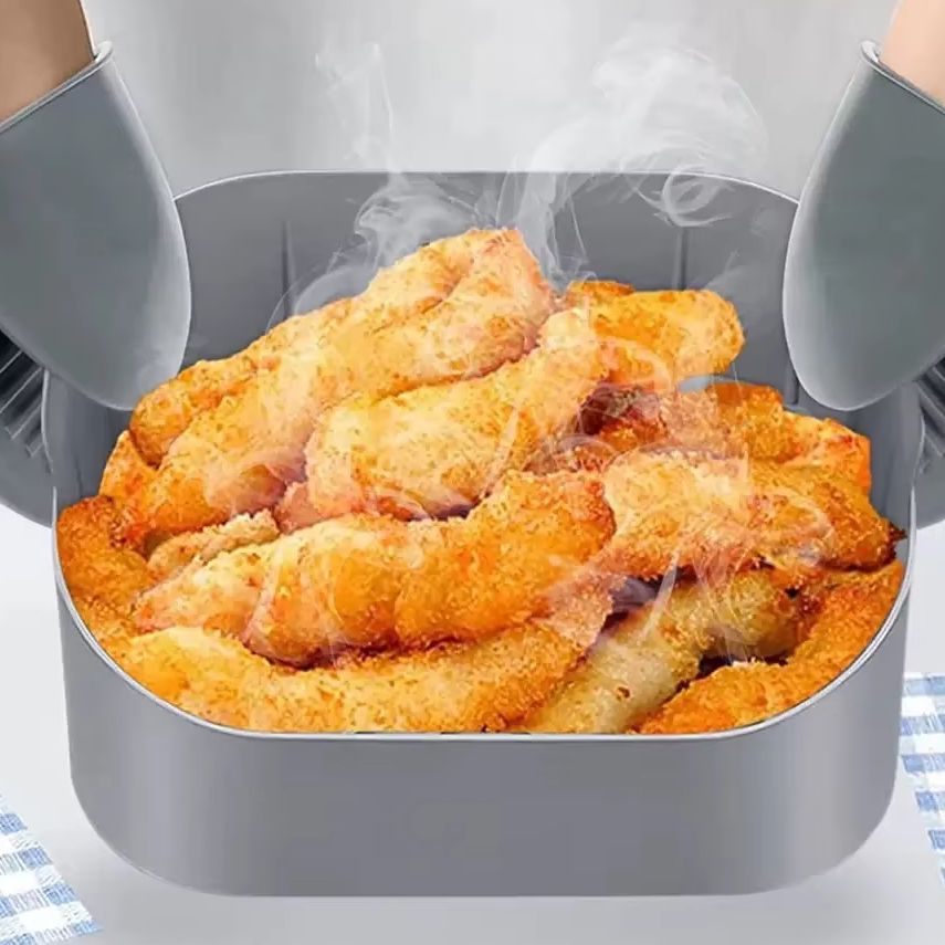 논스틱 8.2인치 에어프라이어 실리콘 라이너 사각형 에 - Air Fryer Silicone Pot Liner 리뷰 및 가격