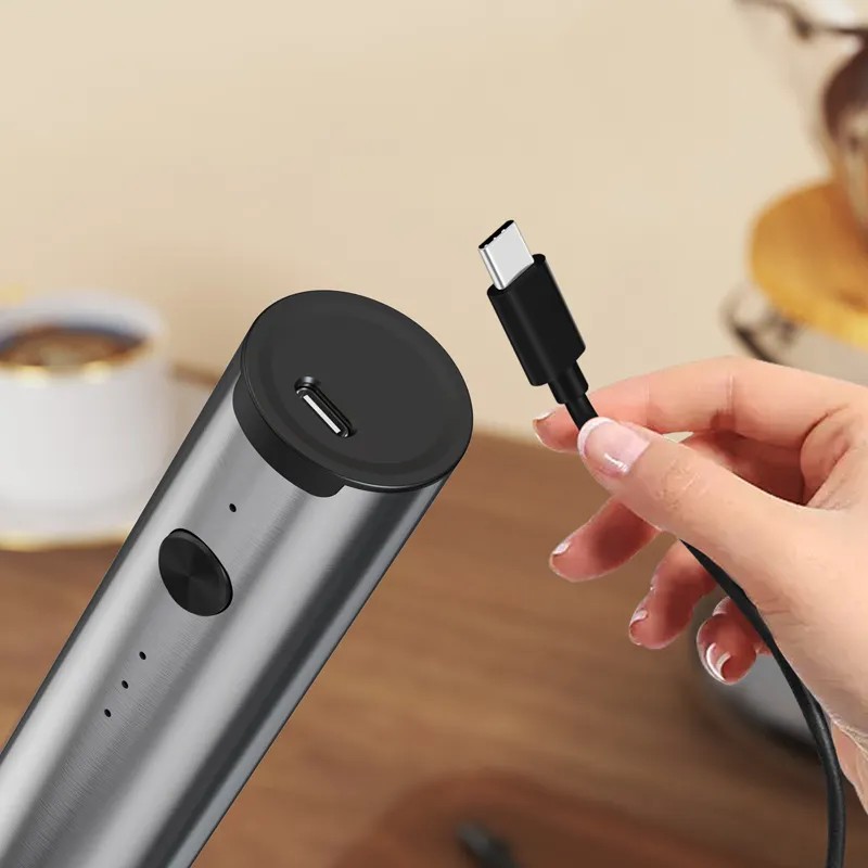 무선 전기 미니 우유 거품기 커피 거품기 휴대용 계란  - Immersion Hand Blender Set 리뷰 및 가격