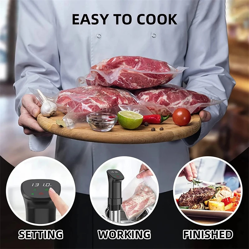1100W 방수 수비드 쿠커, 정밀 조리 장치, 이머전 - Digital Sous Vide Precision Cooker 리뷰 및 가격