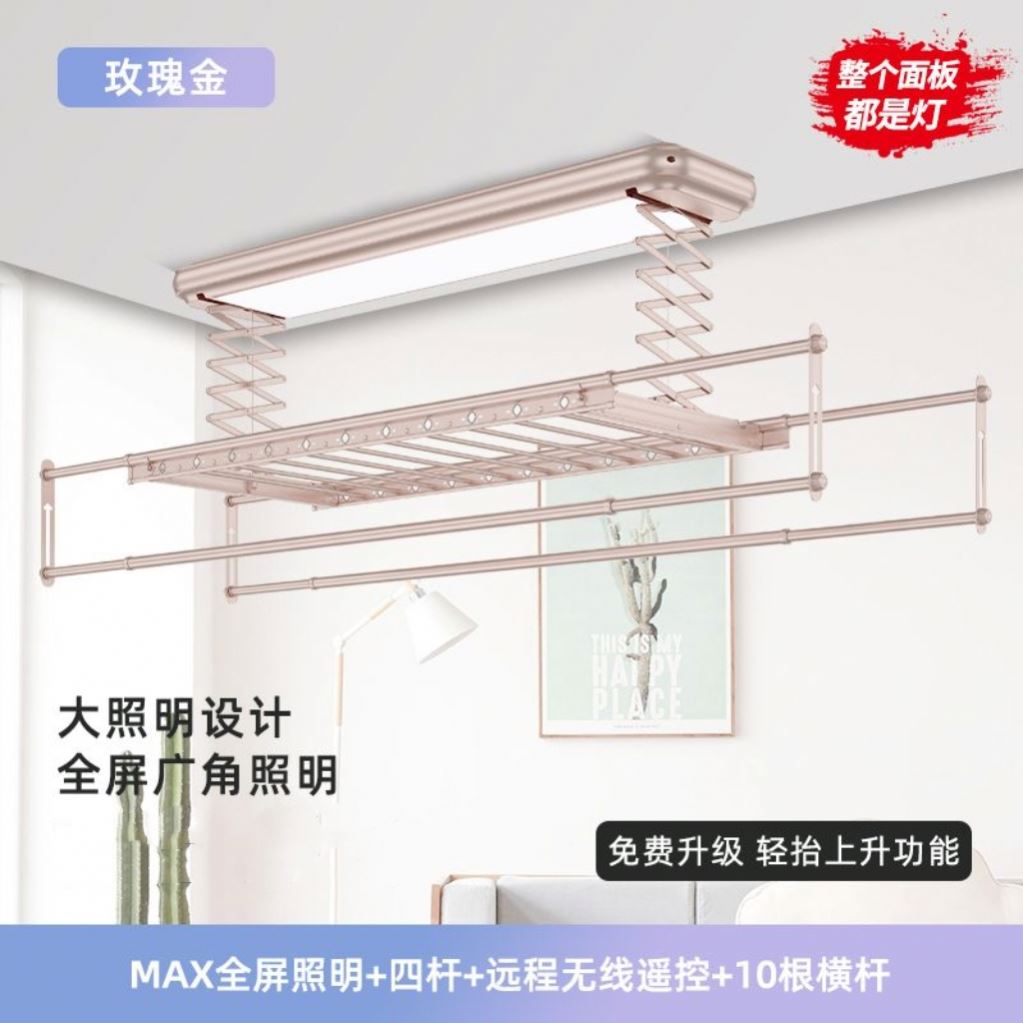 스마트 전기 천장 건조기, 자동 리프트 기능이 있는 접 - Laundry 리뷰 및 가격