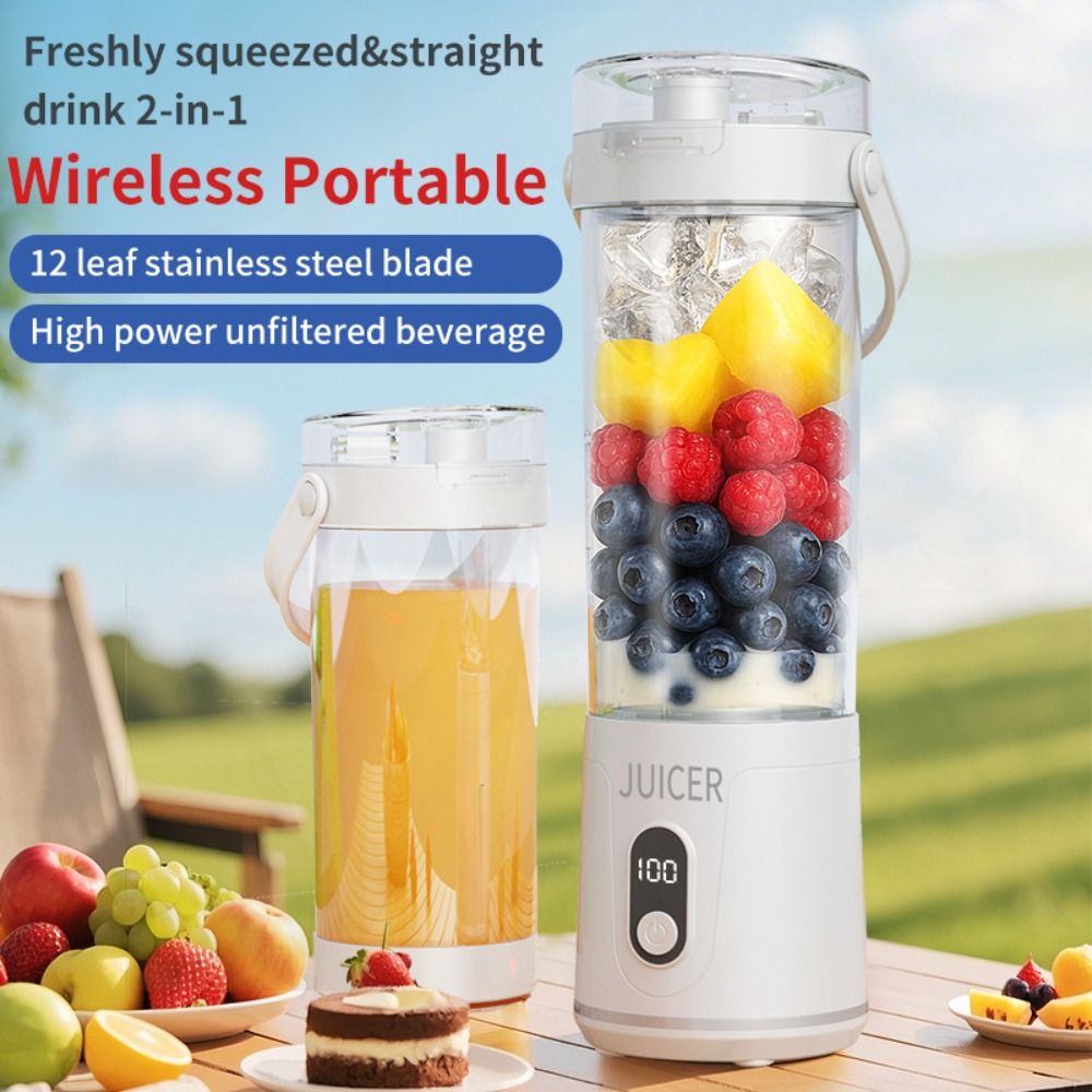 600ML 용량 휴대용 블렌더 신선한 과일 블렌더 US - Portable Blender Usb Rechargeable 리뷰 및 가격