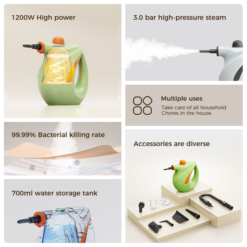 인기 판매 가전제품 스팀청소기 1200W 고온 에어컨  - Kitchen Appliances 리뷰 및 가격
