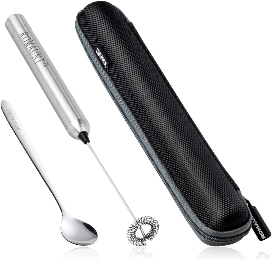 휴대용 우유 거품기, 전동 배터리 작동식, 휴대 가능한 - Electric Milk Frother Handheld 리뷰 및 가격