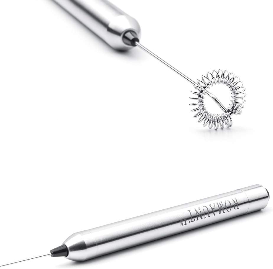 휴대용 우유 거품기, 전동 배터리 작동식, 휴대 가능한 - Electric Milk Frother Handheld 리뷰 및 가격