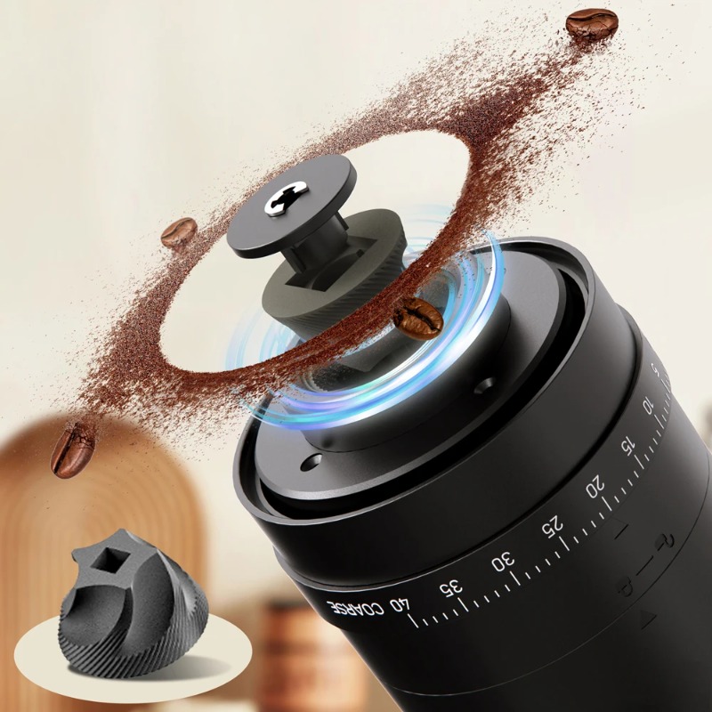 휴대용 USB 전기 카페테이라 콩 그라인더 40단계 카 - Coffee Bean Grinder Electric 리뷰 및 가격