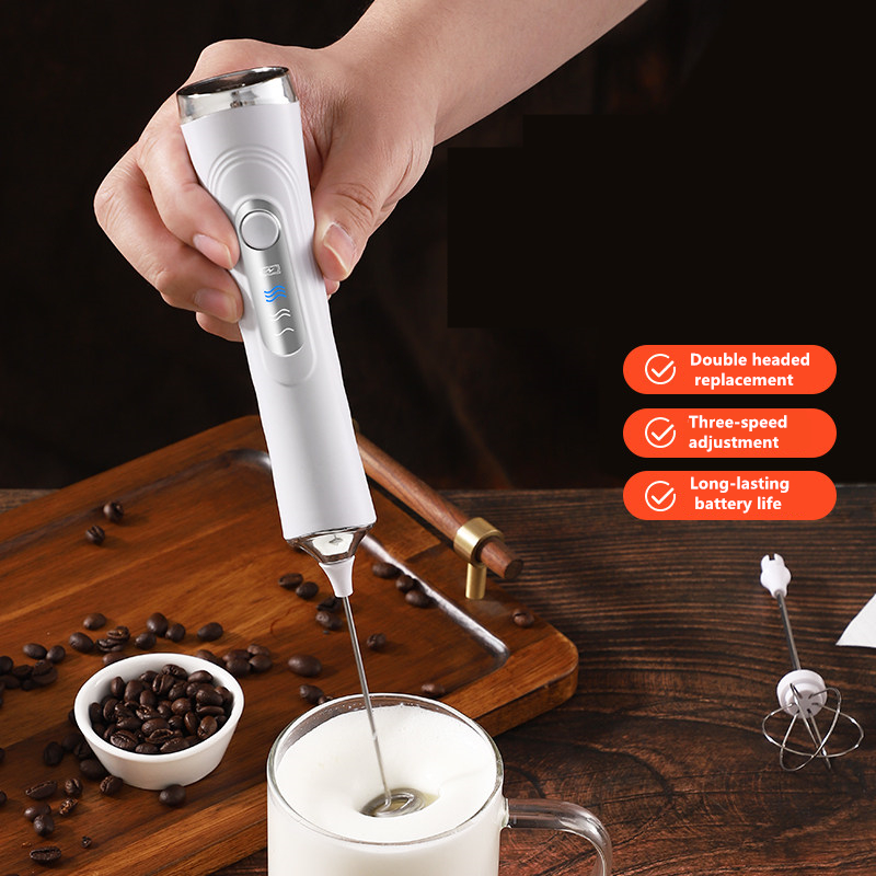 무선 전기 우유 거품기 및 계란 거품기, 타입-C 3단 - Electric Milk Frother Handheld 리뷰 및 가격