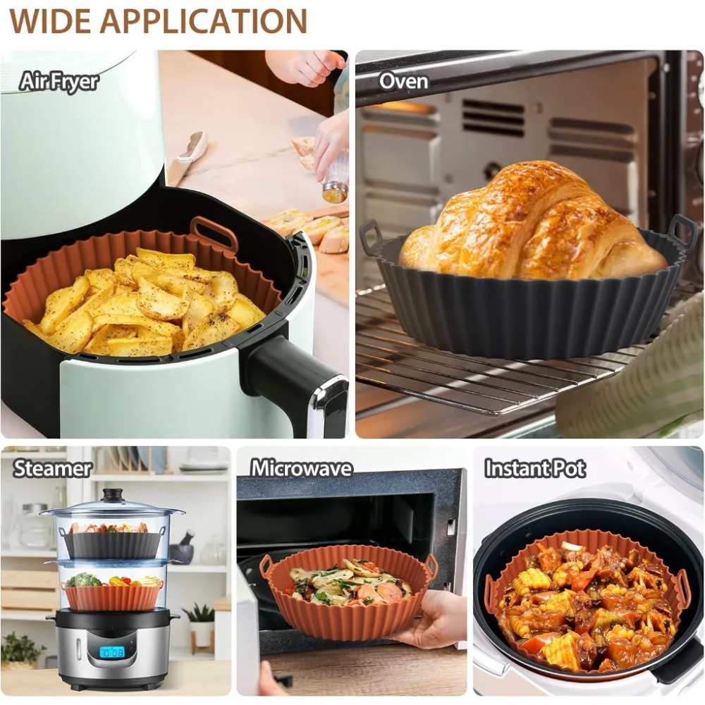 에어프라이어 실리콘 용기 에어프라이어 실리콘 바스켓 재 - Air Fryer Silicone Pot Liner 리뷰 및 가격