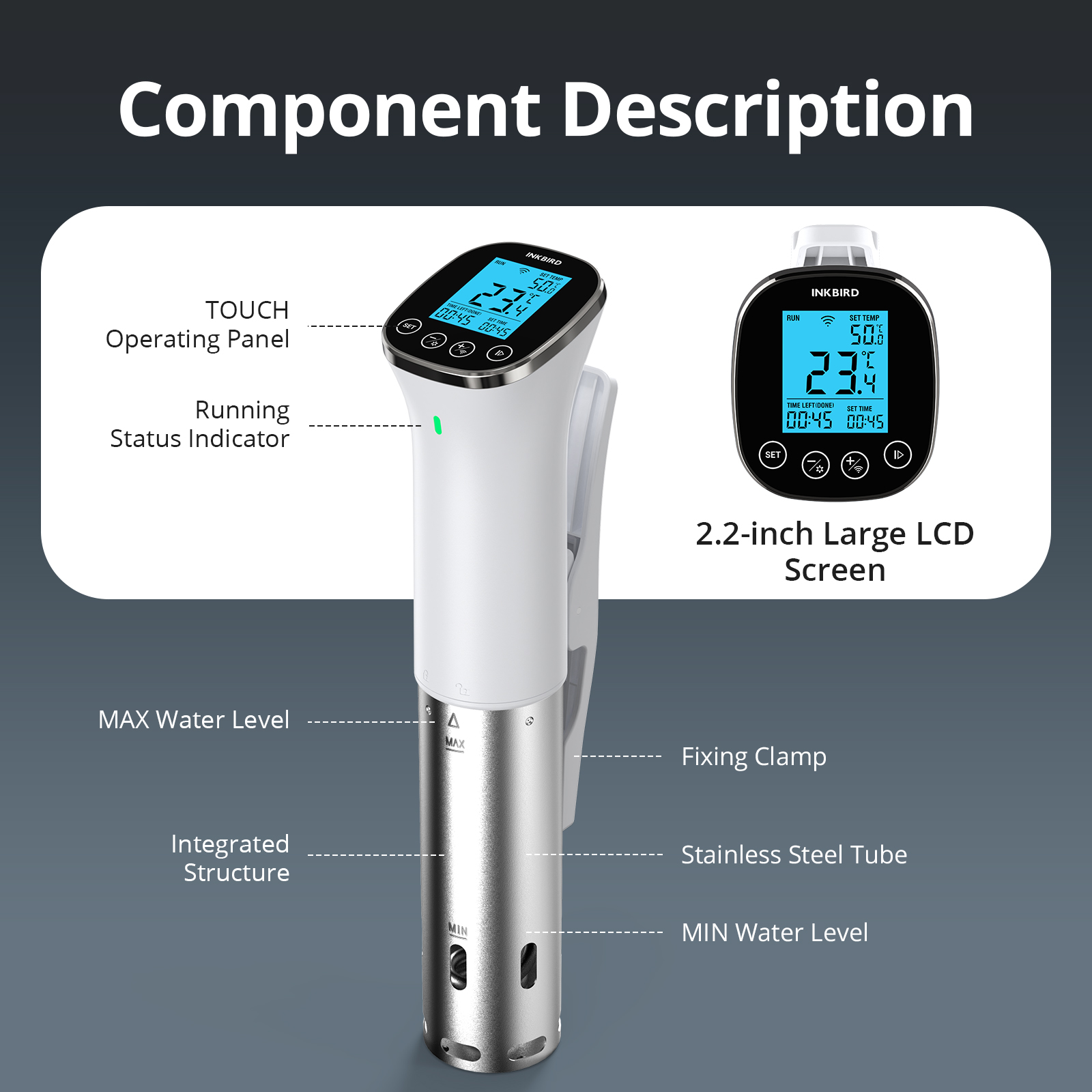 INKBIRD SSV-103-W 1000W WiFi 수 - Digital Sous Vide Precision Cooker 리뷰 및 가격