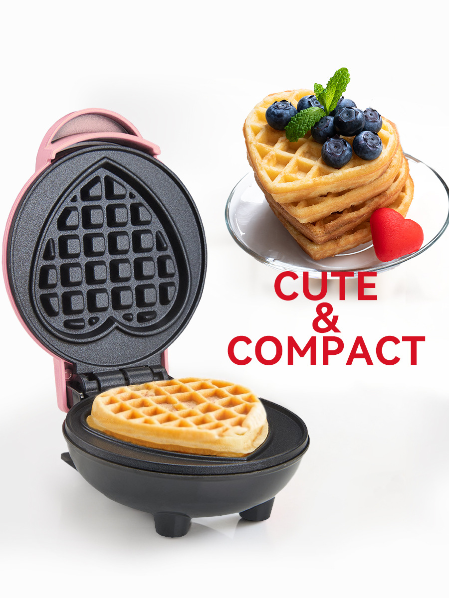 미니 와플 메이커, 자동차 및 호텔용 전기 주방 가전, - Mini Waffle Maker Machine 리뷰 및 가격