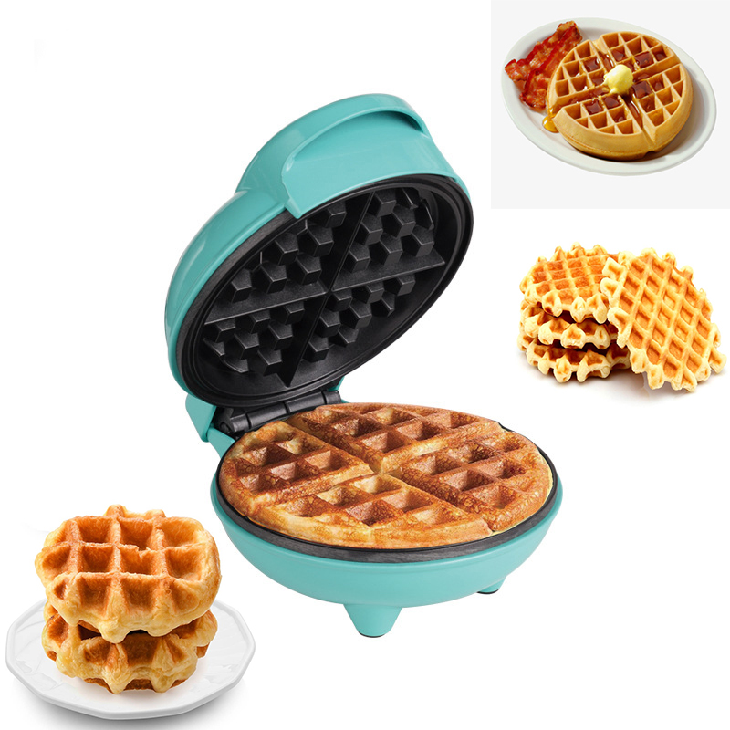 미니 전기 휴대용 그릴 와플 메이커 팬케이크 케이크 디 - Mini Waffle Maker Machine 리뷰 및 가격