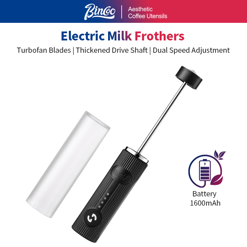 BINCOO 전기 커피 거품기 USB 충전식 2 속도  - Electric Milk Frother Handheld 리뷰 및 가격